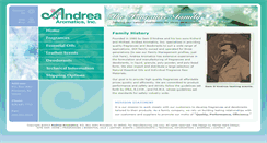 Desktop Screenshot of andreaaromatics.com